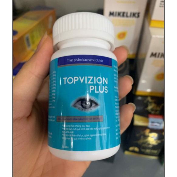 Topvizion Plus – Viên Uống Phục Hồi Thị Lực