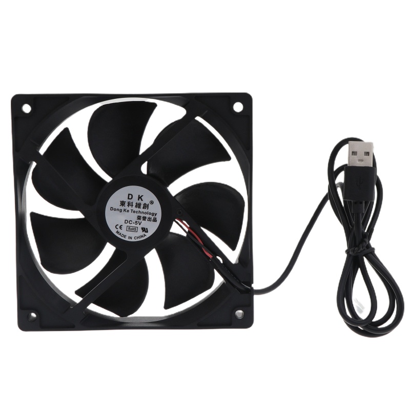 Quạt Tản Nhiệt Không Chổi Than 5V 12x12x2.5cm 2Pin 2