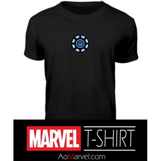 Áo thun Marvel Iron man đen