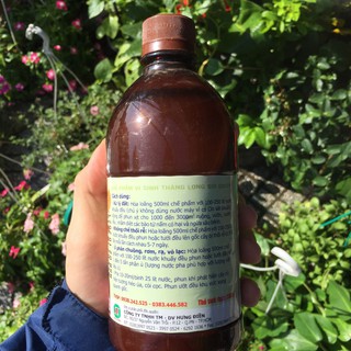 Chế phẩm VI SINH - WORM TRICHODERMA (chai 500ml)