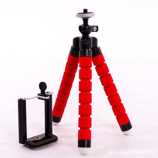 Giá đỡ điện thoại bạch tuộc kèm kẹp điện thoại