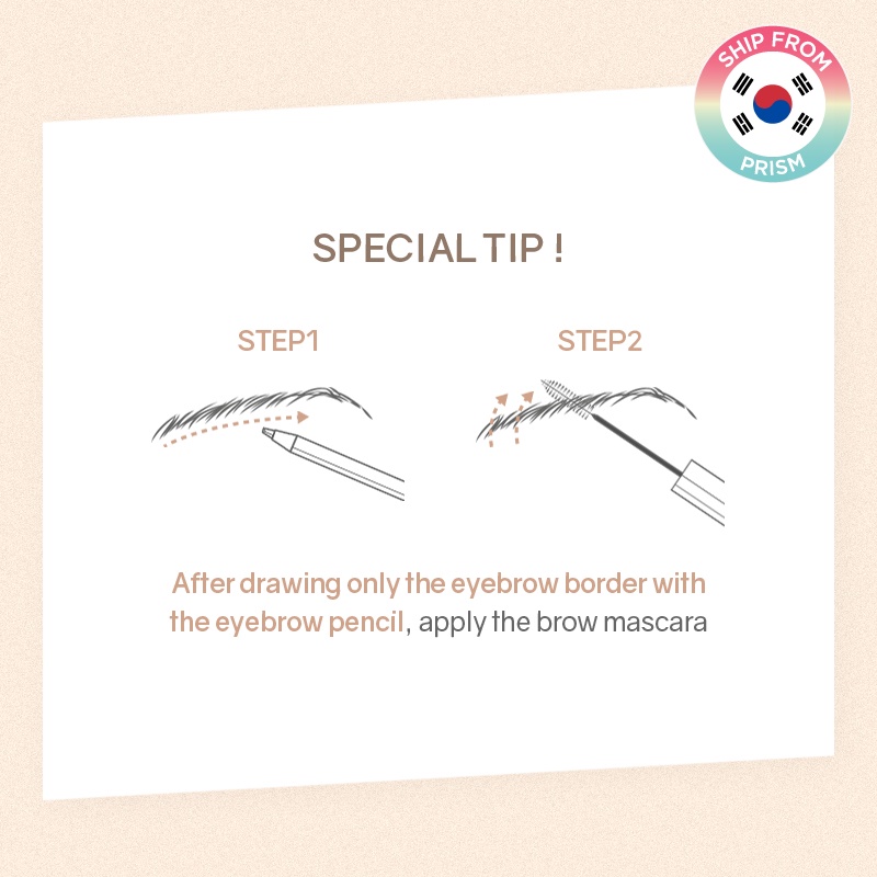 Mascara Etude House chuốt lông mày trang điểm thích hợp với tất cả các loại da