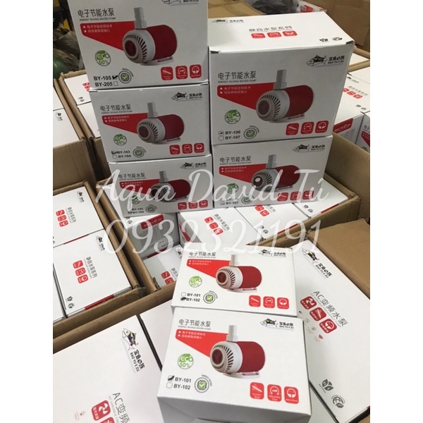 MÁY BƠM BỂ CÁ BAOYU CÔNG SUẤT TỪ 800 L/H ĐẾN 6000 L/H