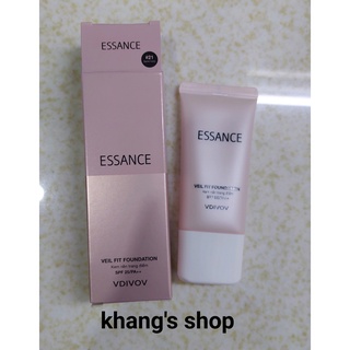 Kem nền bền màu che khuyết điểm toàn diện Essance Veil Fit Foundation SPF25 PA++ 30ml