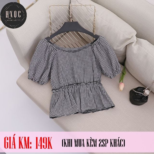 Nhập WAMS85 hoàn 25k xu đơn 150k_Áo kiểu, áo sơ mi nữ ngắn tay Ulzzang Quảng Châu AS57HH