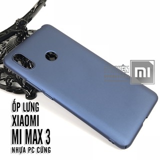 Ốp lưng Xiaomi Mi Max 3 Nhựa PC cứng - Không bám vân tay