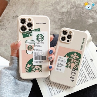 STARBUCKS Ốp Điện Thoại Silicon Cho Oppo A95 A94 A93S A73 A55 A56 A7 A5 A12 A12E A5S A3S A16K Find X3 F17 F19 Pro+ A13 A33 A53 A73