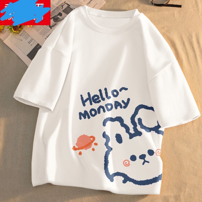 Áo bé gái size đại 28kg áo size m, vải cotton mịn thấm hút mồ hôi AP THỎ HELLO