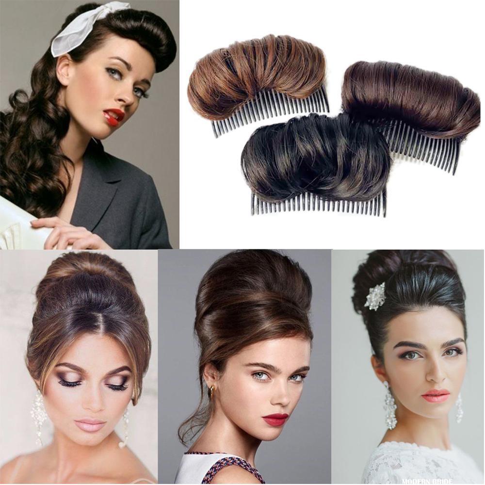 Búi Tóc Giả Từ Sợi Tổng Hợp Dành Cho Nữ