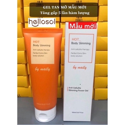 GEL TAN MỠ HOT BODY SLIMMING (mẫu mới)