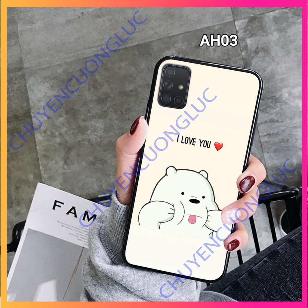 [HOT] Ốp lưng Samsung Galaxy  A31 - A51 - A71 - M51 - A30S - A50 - A50S in hình gấu We Bare Bears | BigBuy360 - bigbuy360.vn