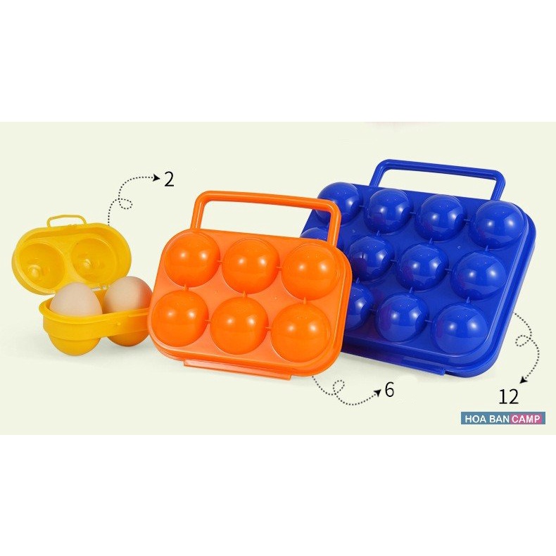 Hộp Đựng Trứng 6 Quả Xanh Dương
