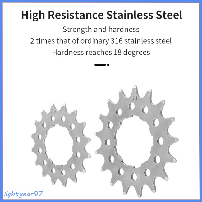 Líp Xe Đạp Leo Núi 12 / 13 / 14 / 15 / 16 / 17 / 18t Bằng Thép Không Gỉ