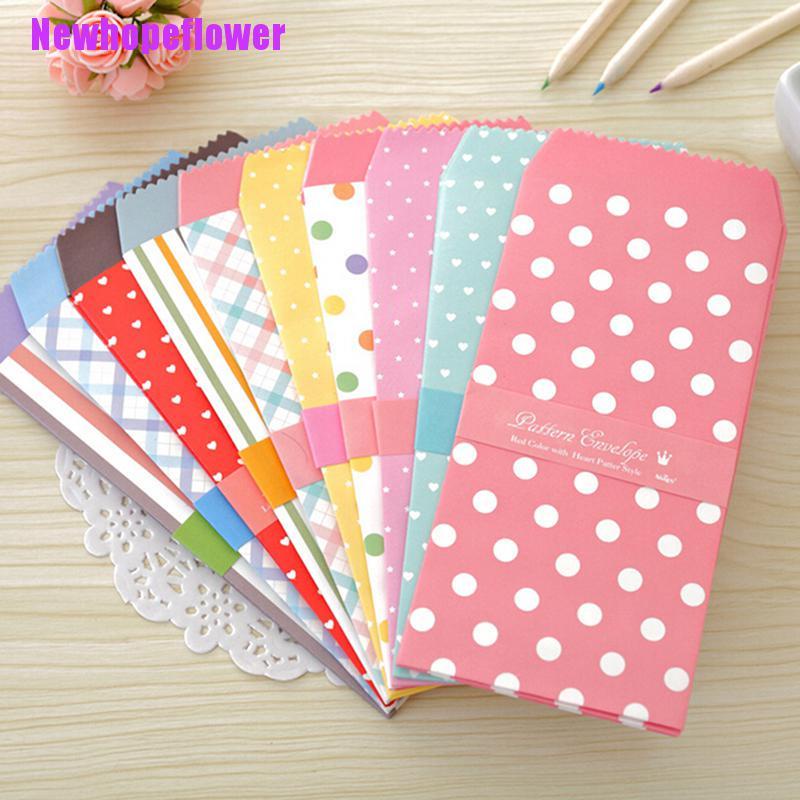 Set 5 / 1 Phong Bì Nhỏ Nhiều Màu Sắc