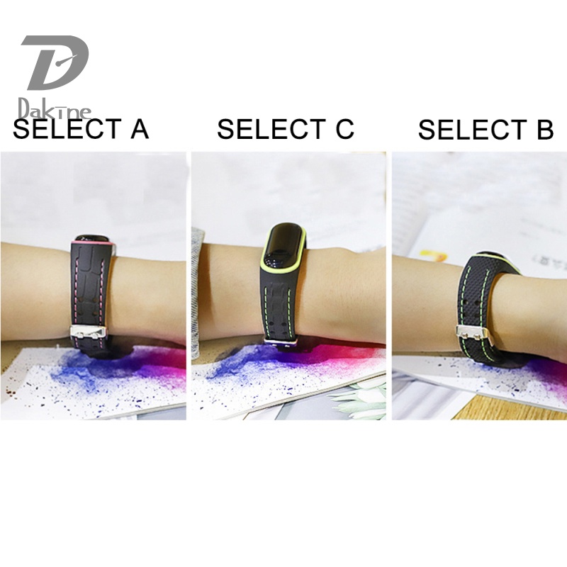 XIAOMI Dây Đeo Cổ Tay Thay Thế Bằng Silicon Chống Mồ Hôi Cho Mi Band 6 5