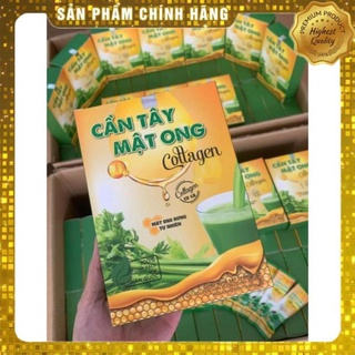 Cần Tây Mật Ong Collagen chính hãng - Bột cần tây giảm cân, đẹp da, chống lão hóa - HapuFood