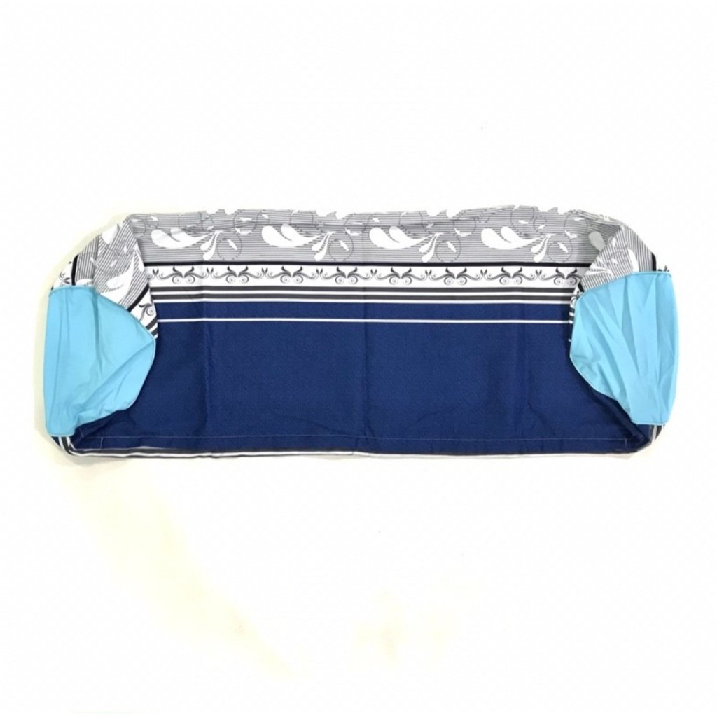 Áo gối ôm 37x105cm dây kéo có phối cotton hoa