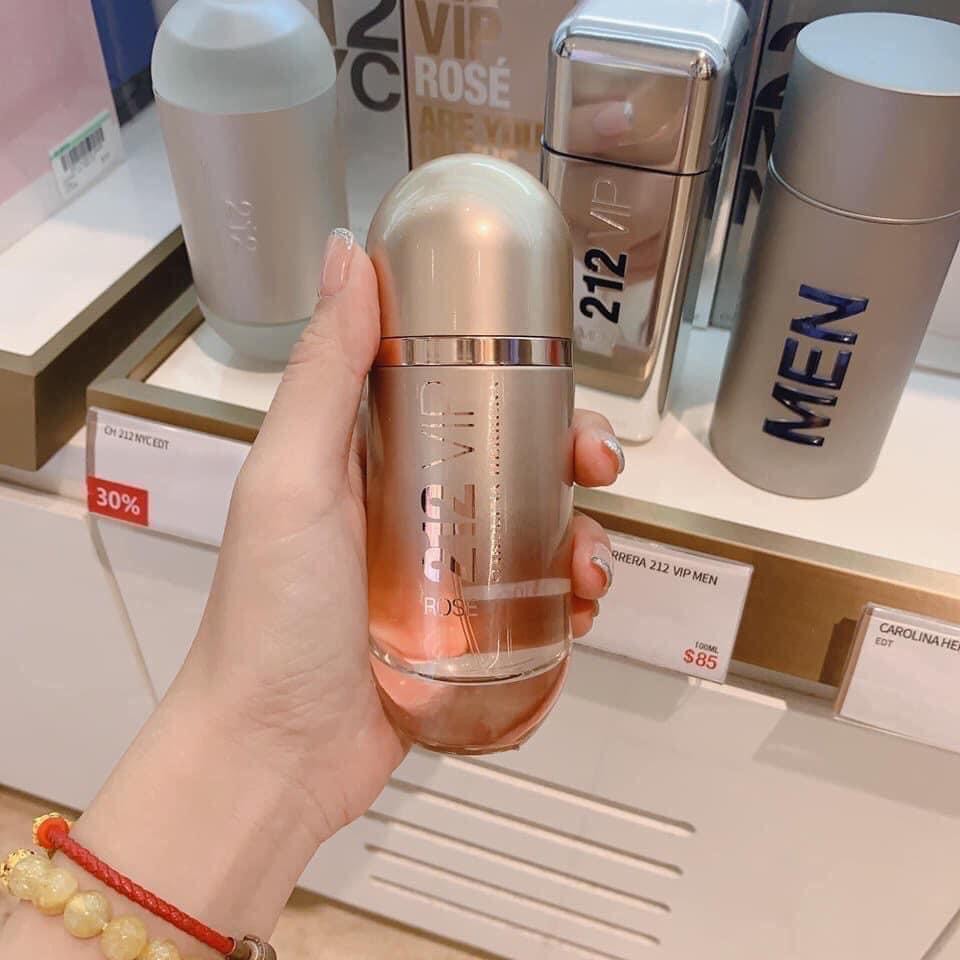 Nước hoa Calorina Herrera 212 VIP Rosé MP80