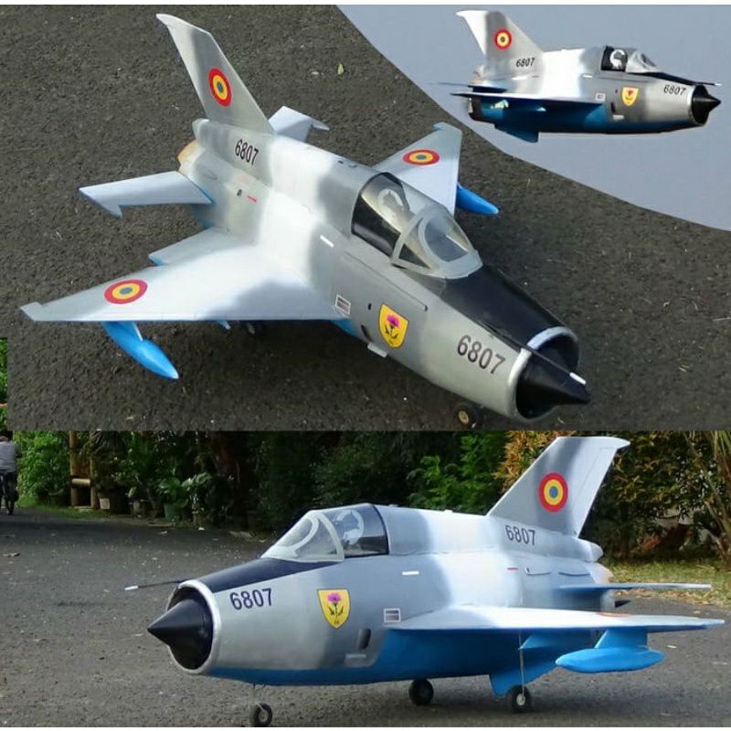 Bộ vỏ kit máy bay MiG -21 baby sải 85 cm