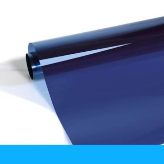 Decal dán kính cách nhiệt màu xanh dương 3m x 50cm