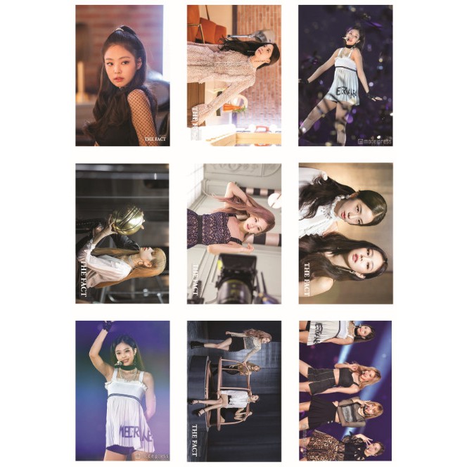 Lomo card ảnh nhóm BLACKPINK update Twitter 3 full 54 ảnh