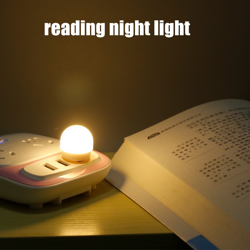 Đèn LED Đọc Sách Bảo Vệ Mắt Cổng Sạc USB Gắn Máy Tính/Laptop Tiện Dụng