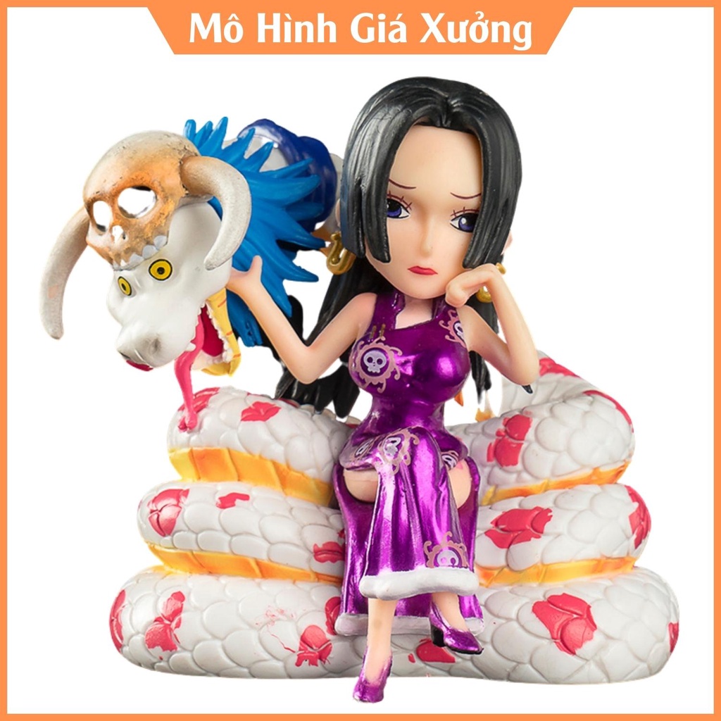 Mô Hình Nữ Hoàng Hải Tặc Boa Hancock Cao 8cm - Figure Tượng One Piece