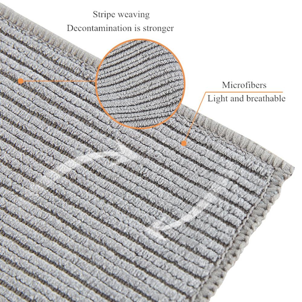 NICKOLAS Khăn Lau Chén Dĩa Bằng Vải Sợi Nhỏ Tiện Dụng Cho Nhà Bếp / Phòng Tắm