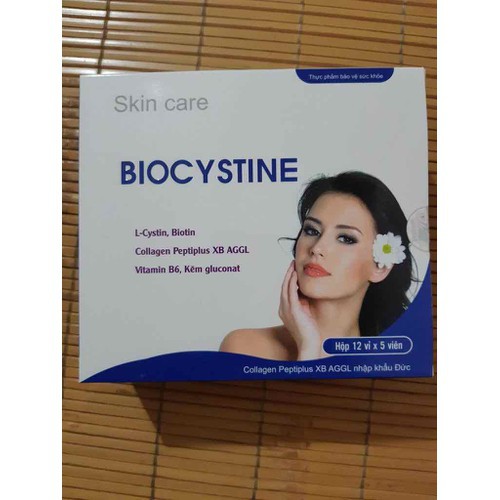 Biocystine viên uống đẹp da tóc