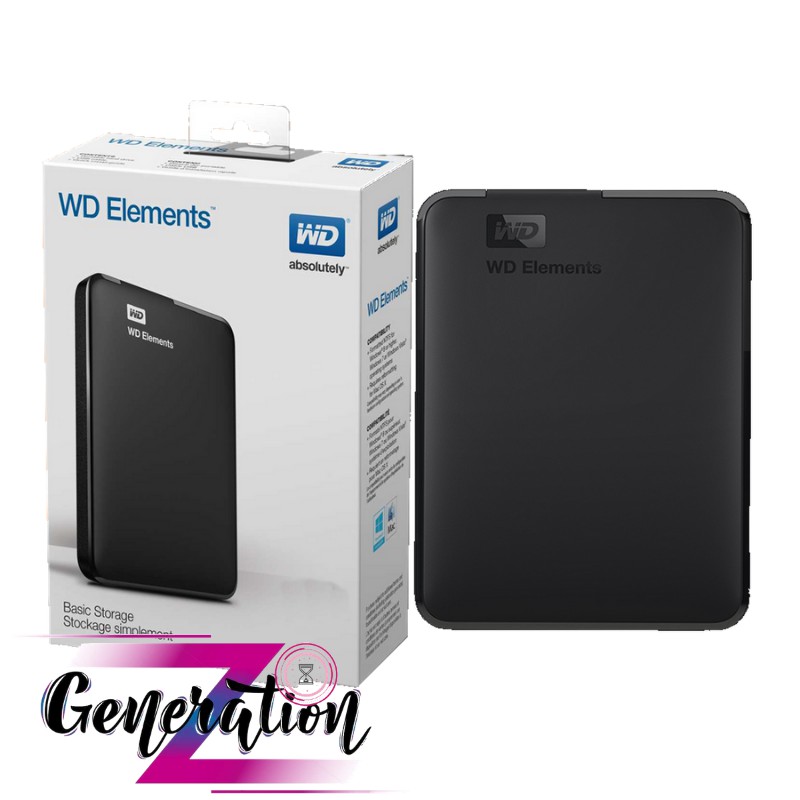 Box gắn HDD WESTERN Chuẩn Sata 2.5 - Usb 3.0 đen nhám