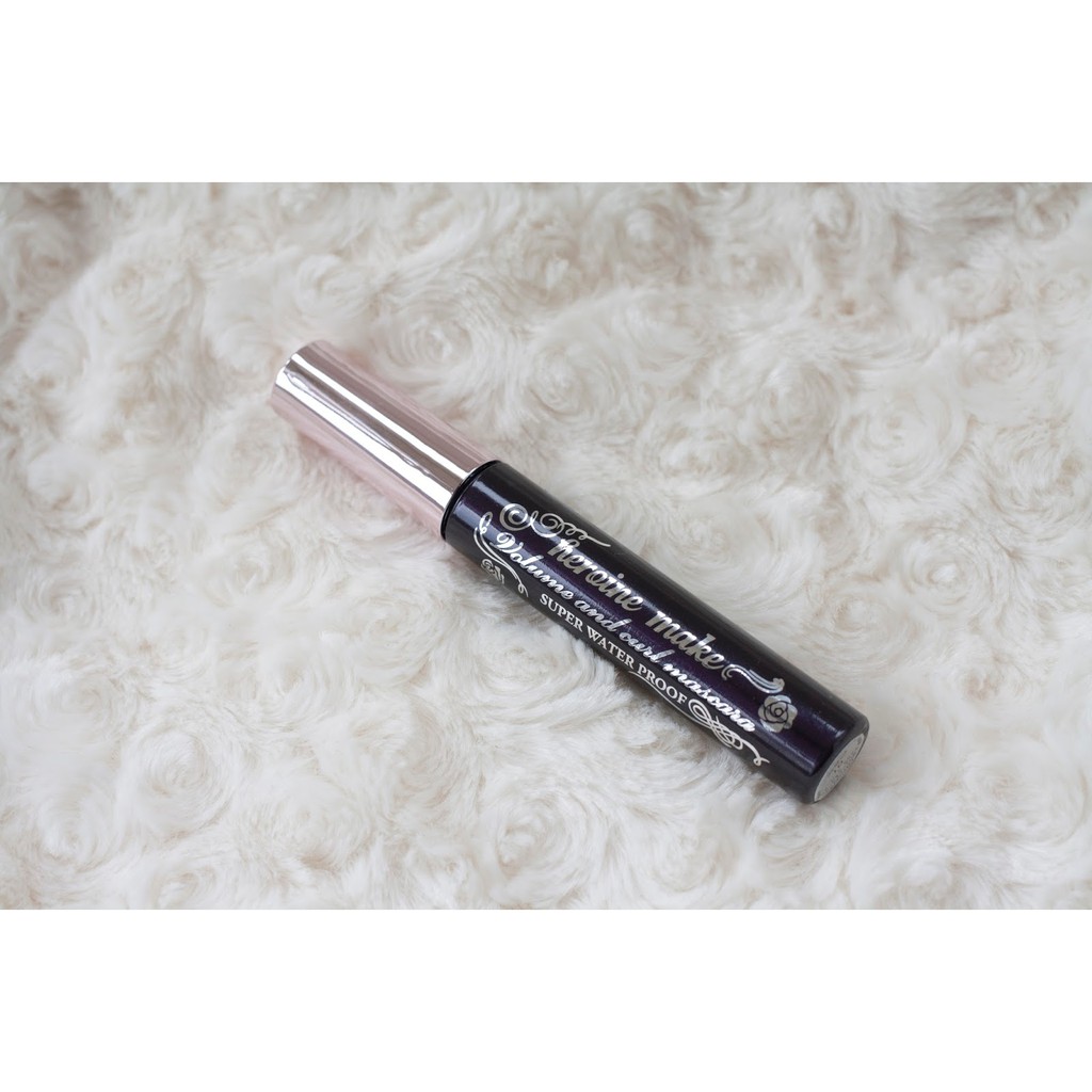 Mascara Isehan Heroine Kiss Volume & Curl Super WaterProof (hồng và tím)