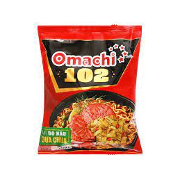 OMACHI Mì Omachi 102 Bò nấu dưa 30*120g | BigBuy360 - bigbuy360.vn