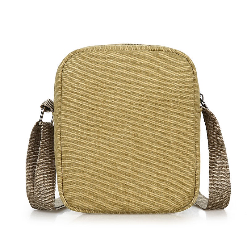 Túi Đeo Chéo Canvas Phong Cách Hàn Quốc Năng Động Cho Nam