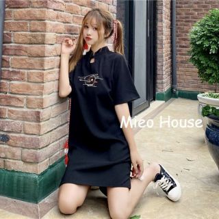 Đầm suông - sườn xám cách tân