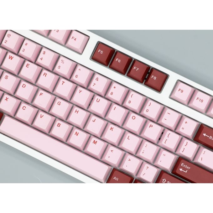 PBT keycaps Darling OEM Cấu hình 133 Phím ANSI Layout Keycap cho Bàn phím cơ chơi game Cherry MX Switch (Darling)