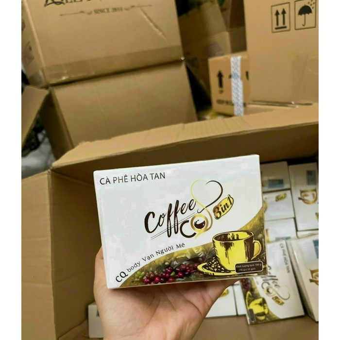 Cà phê giảm cân CQ thái lan hộp 10 gói