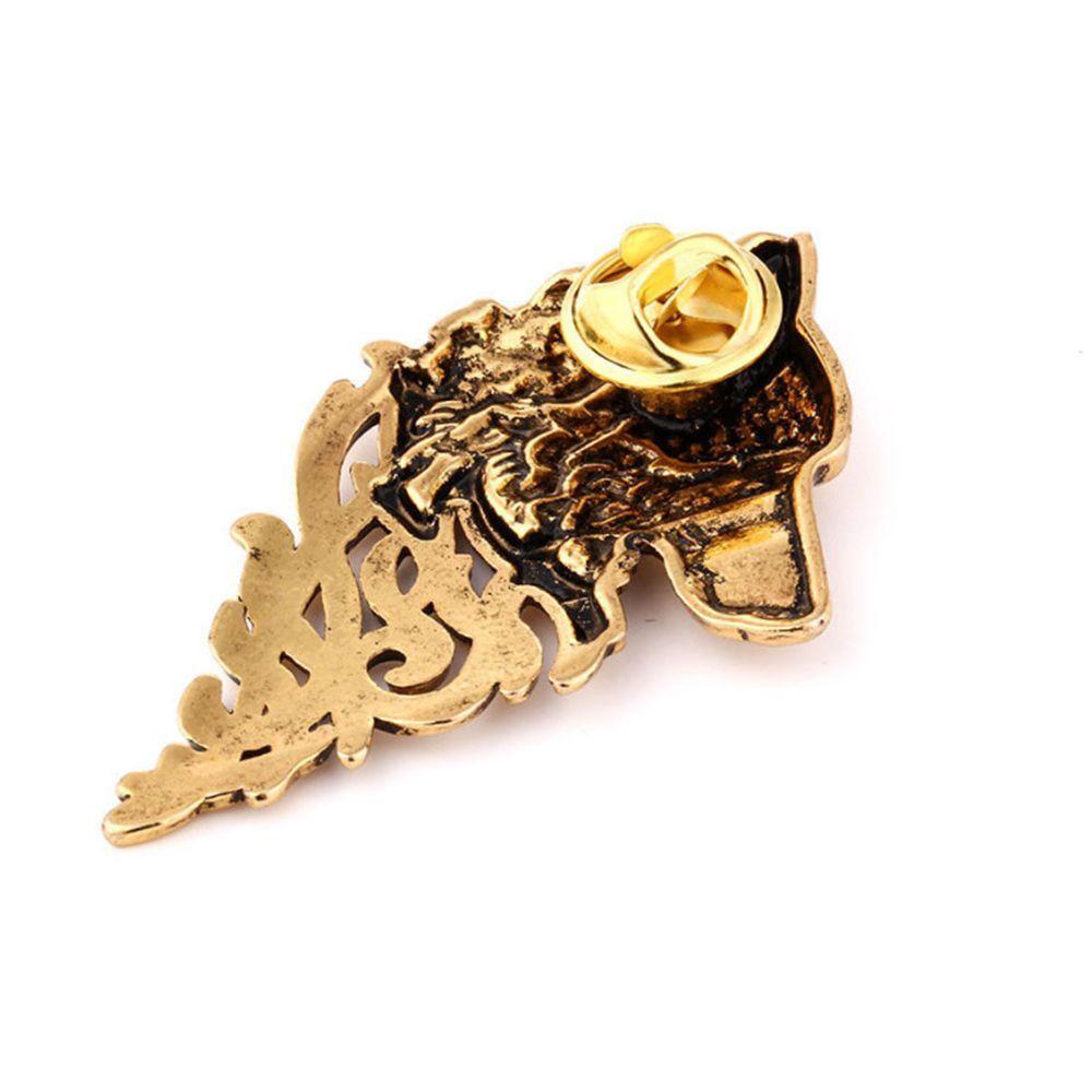 Trâm Cài Áo Kim Loại Màu Đen Phong Cách Goth Đáng Yêu