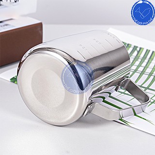 Ca Đánh Sữa Có Vạch Đong (Vạch Đong Trong & Ngoài) - Thế Giới Pha Chế