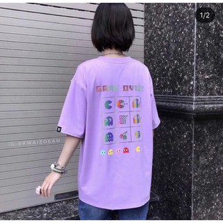 👀Áo Thun Tshirt Form Rộng Game Over Icon