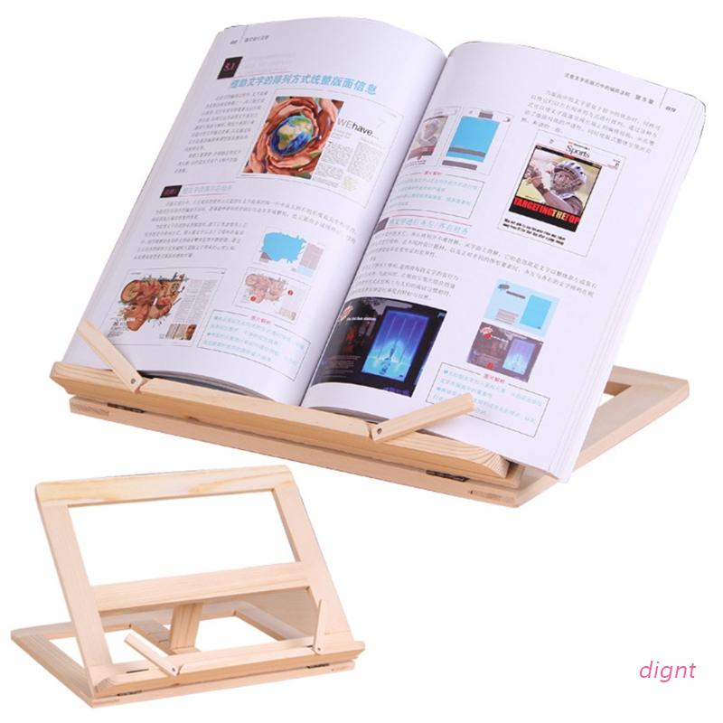 Giá đỡ sách bằng gỗ có thể gấp gọn thiết kế tiện dụng