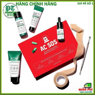 Set 4 dưỡng da mụn some by mi aha- bha-pha 30 days miracle travel kit
