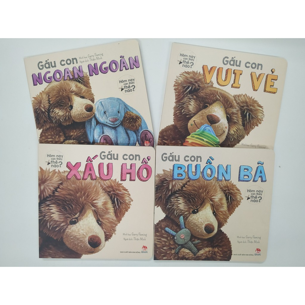 Sách - Combo Hôm Nay Con Thấy Thế Nào (4 Cuốn)