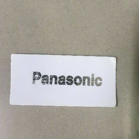 tem dán mặt lạnh điều hòa Panasonic chữ trắng