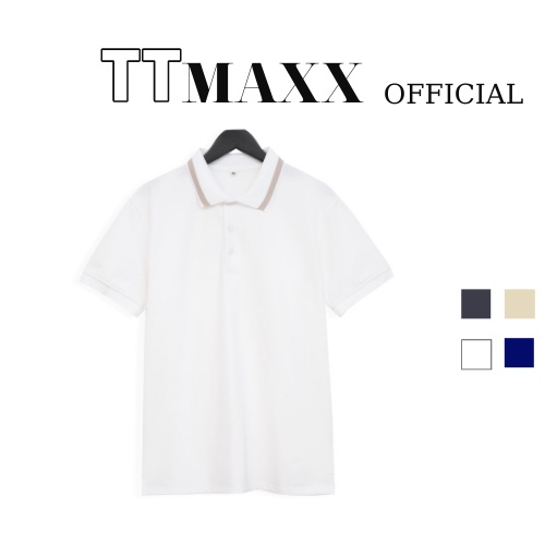 Áo Thun Nam POLO trơn Vải Cá Sấu Cotton A666 Ngắn tay Bo Dệt Viền Cực Sang Trọng