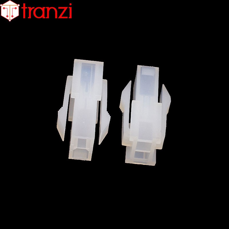 Vỏ header 4.2mm 5559 2x1P 24mm trắng - túi 10 cái