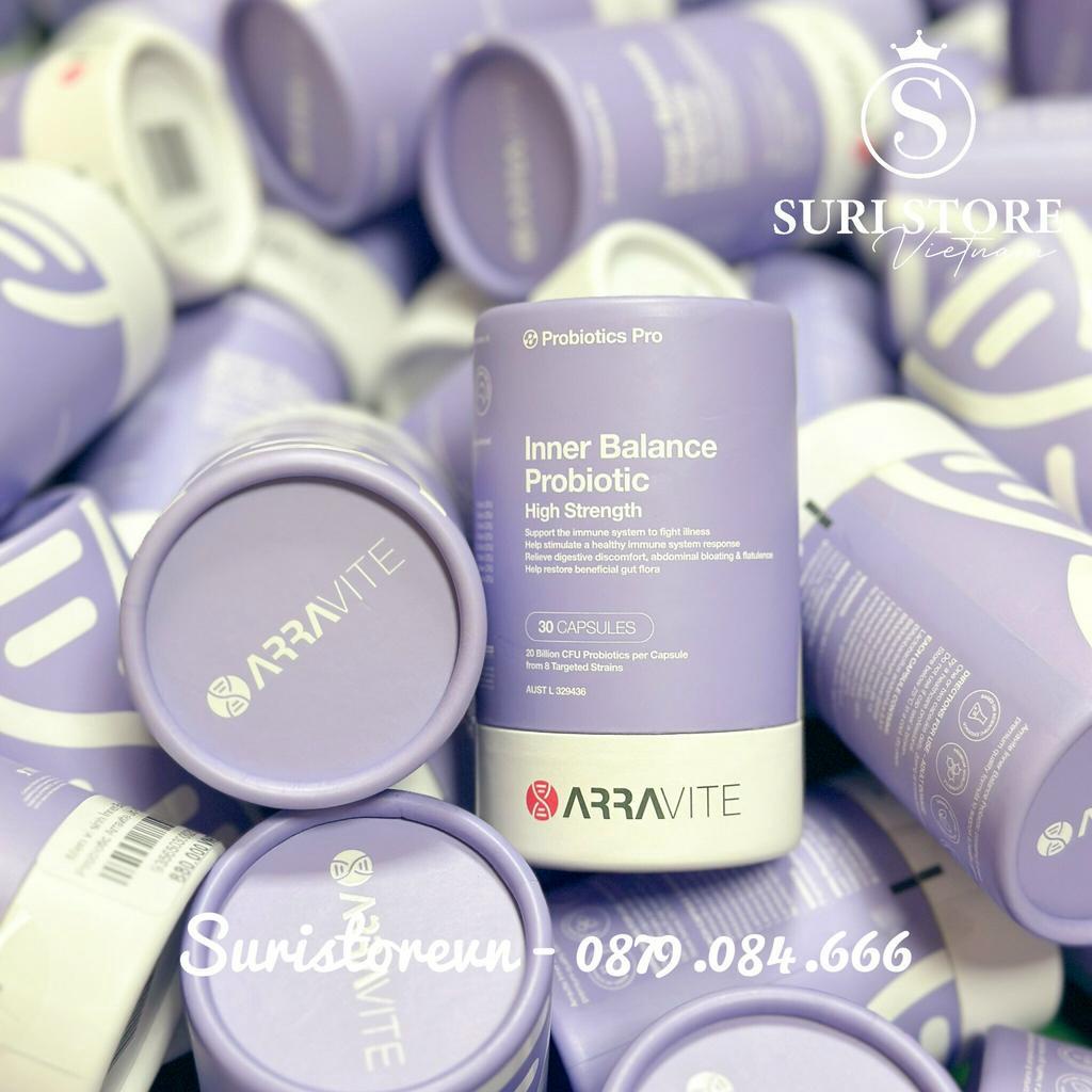 Men vi sinh Inner Balance Probiotic Arravite Úc - 30 viên