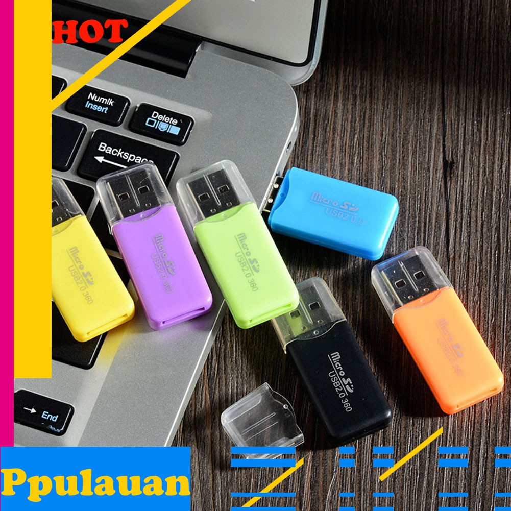 Đầu Đọc Thẻ Nhớ Mini Usb 2.0 Tf Cho Laptop