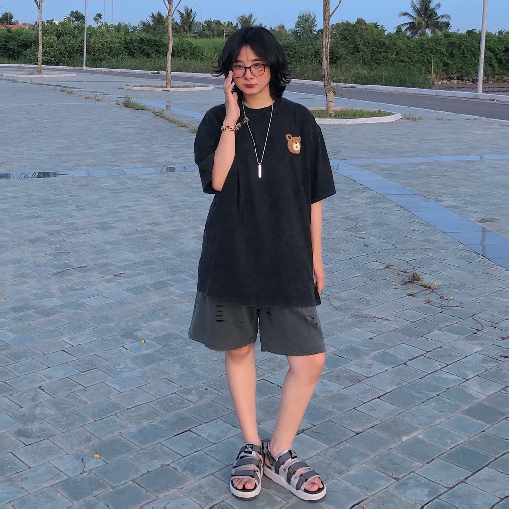 Giày Sandal Nam Nữ The Meta 3121 Phiên Bản Chú Gấu Mèo