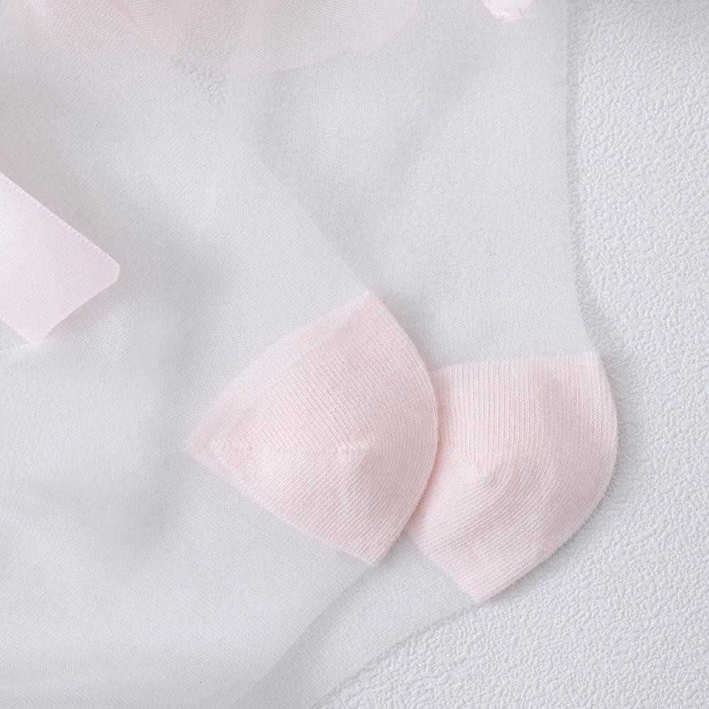 Tất Lưới Xuyên Thấu Màu Trơn Phong Cách Lolita
