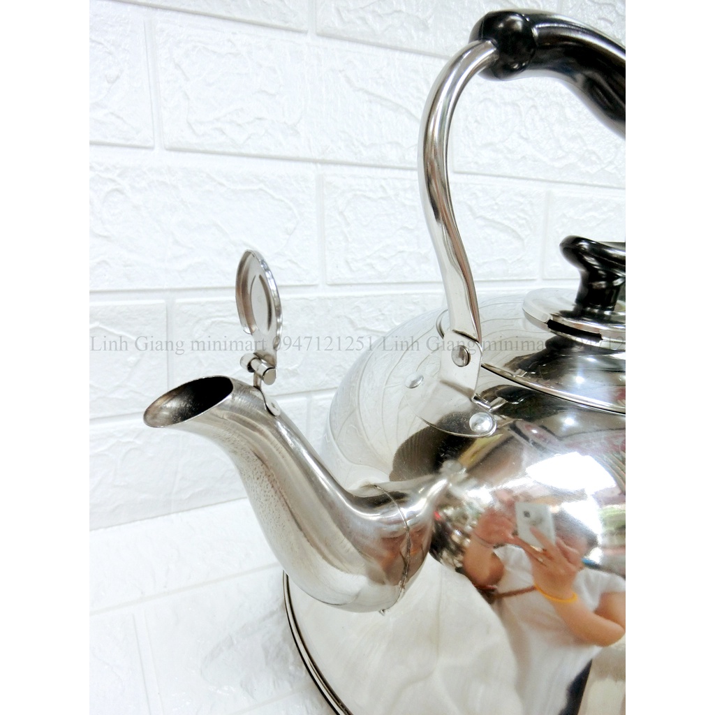 Ấm đun siêu tốc inox 304 Duraking 5L DK-251 Công suất: 1500W Hàng chính hãng